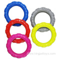 Pet Dog Toy Bite Resistant Interactive TPR Rings